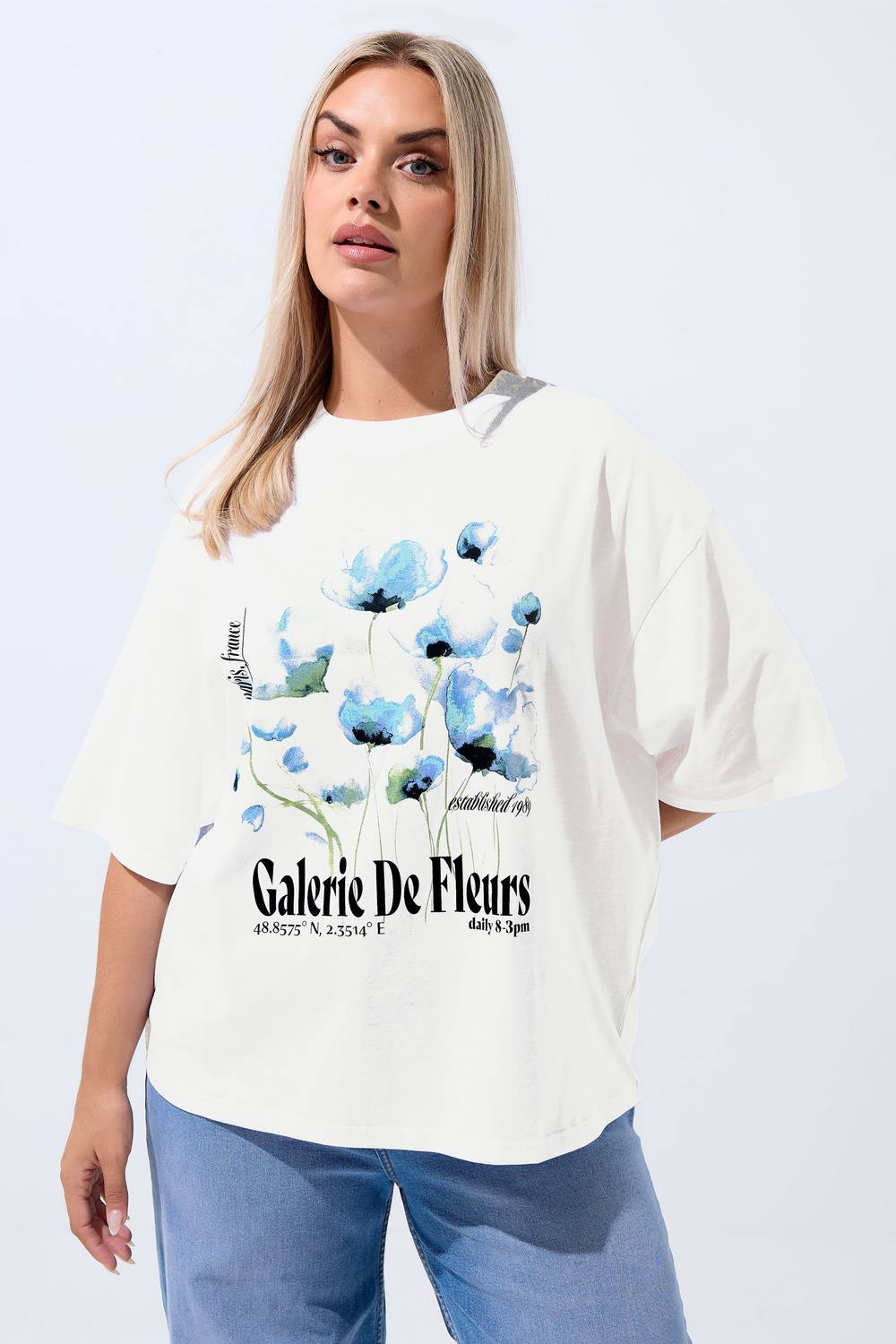 Yours ‘galerie De Fleurs’ Floral Shirt In White Yours ‘galerie De Fleurs’ Floral Shirt In White
