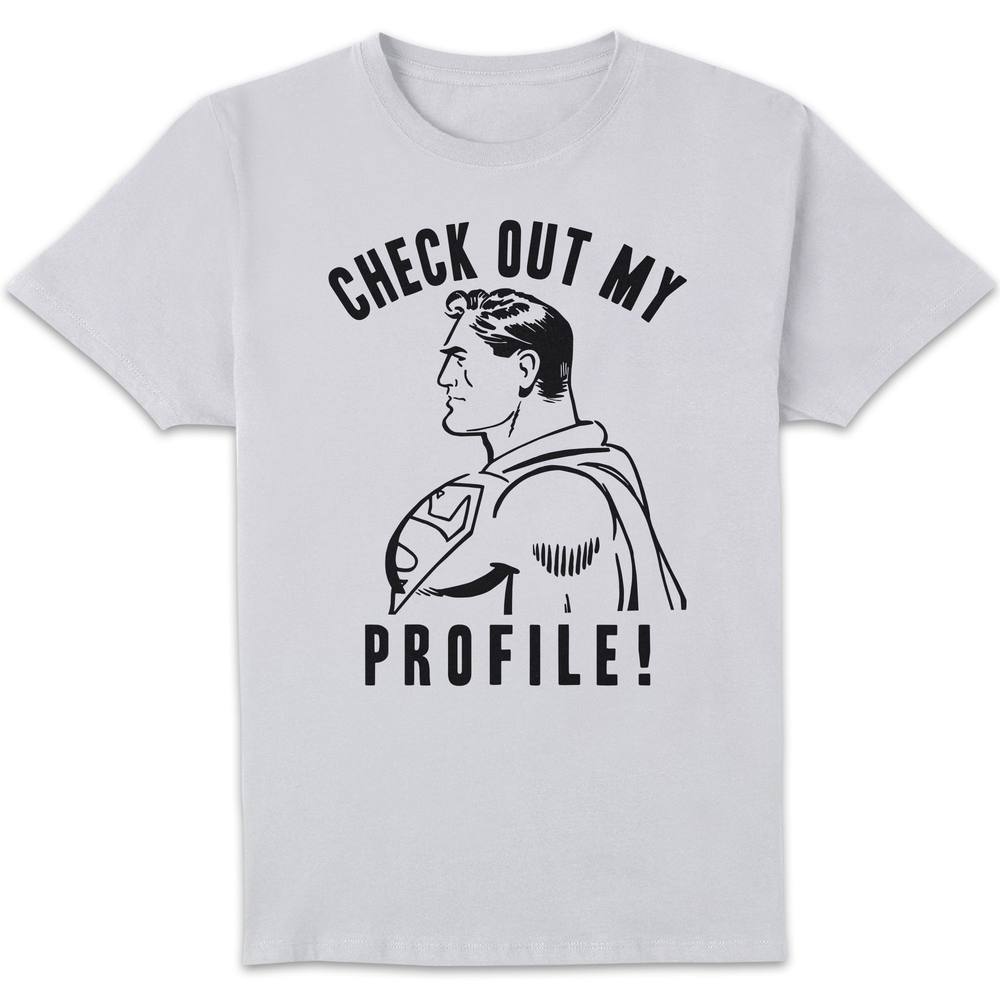 Dc Comics Superman Check Out My Profile Shirt Dc Comics Superman Check Out My Profile Shirt