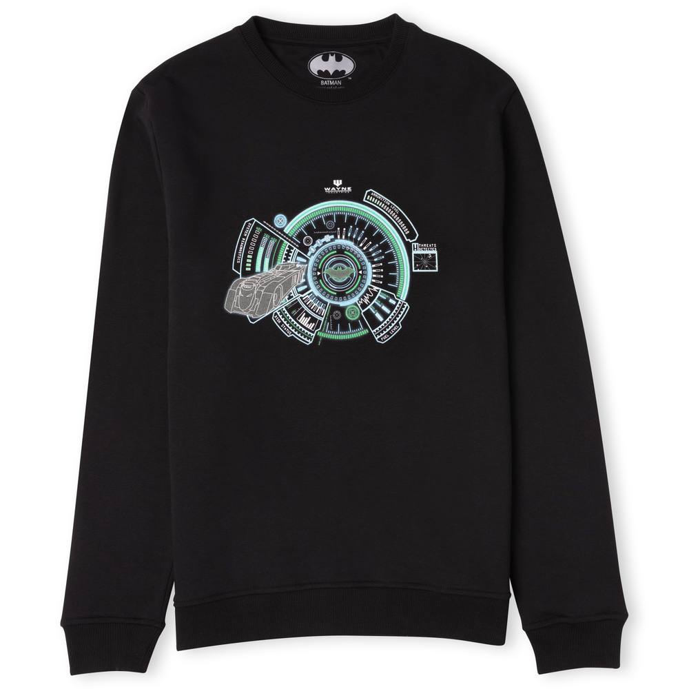 Dc Comics Dc Batman Batmobile Sweatshirt Dc Comics Dc Batman Batmobile Sweatshirt