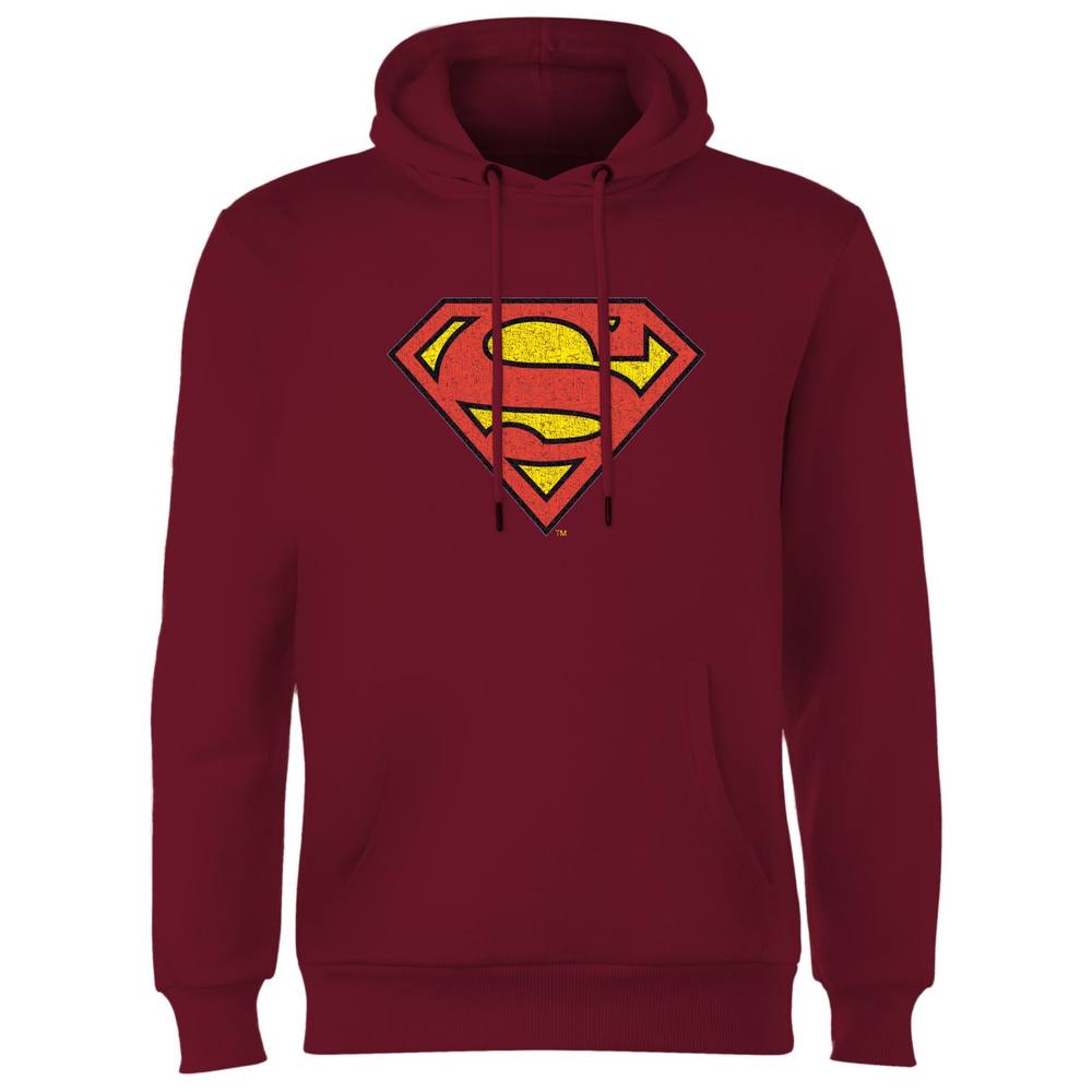 Dc Comics Official Superman Crackle Logo Hoodie Dc Comics Official Superman Crackle Logo Hoodie