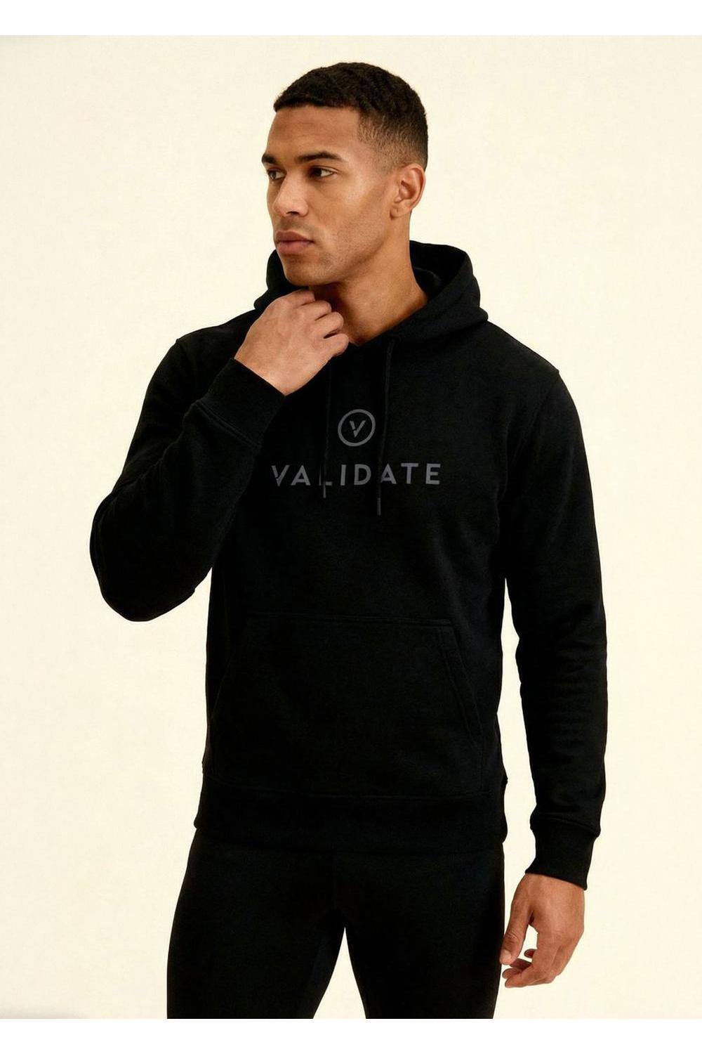 Validate Og Premium Hoodie In Black Validate Og Premium Hoodie In Black