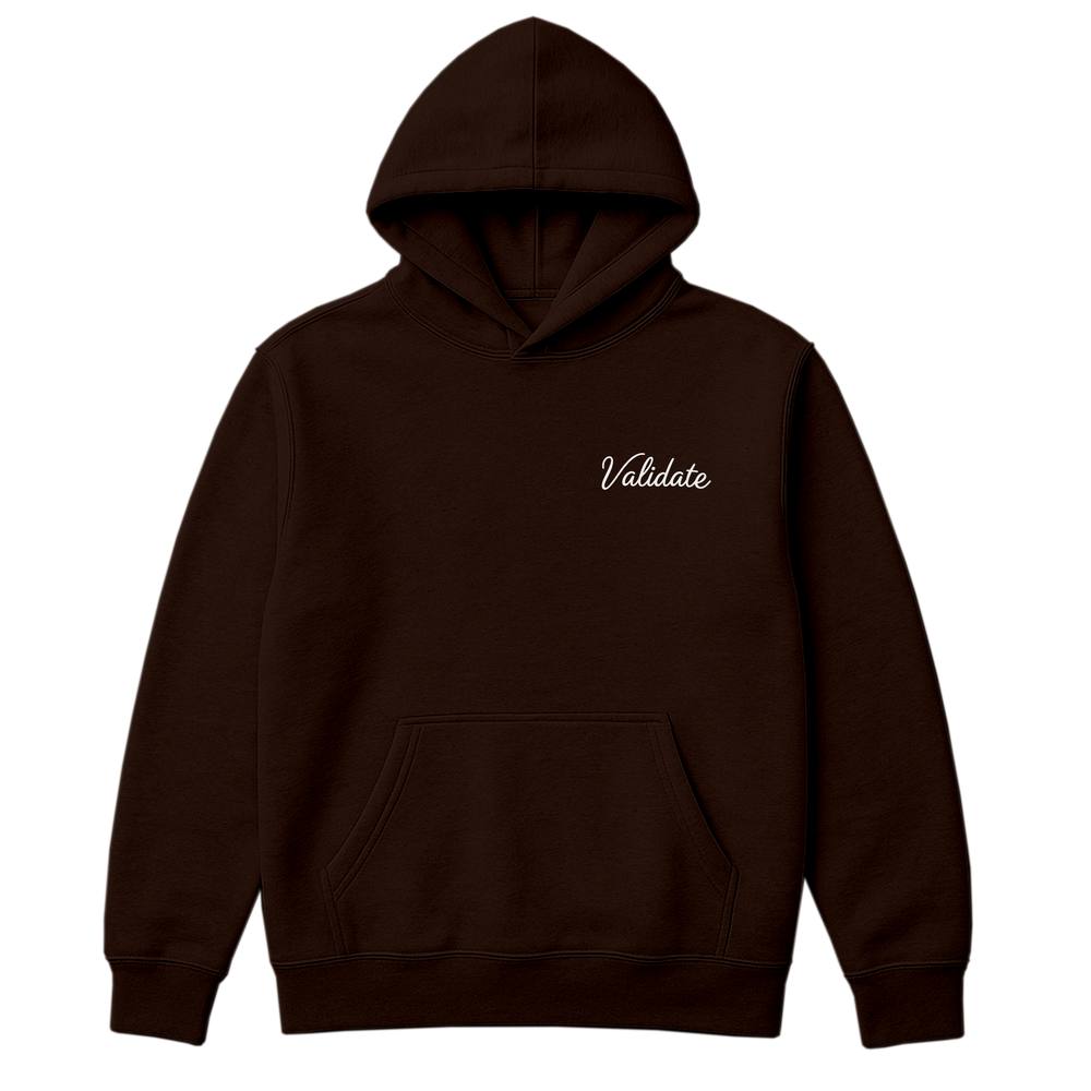 Validate Script Ldn Oversized Hoodie In Chocolate Validate Script Ldn Oversized Hoodie In Chocolate