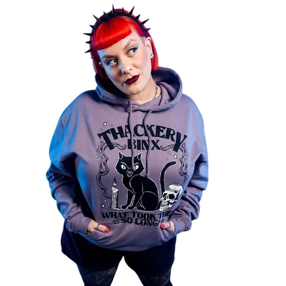 Disney Thackery Binx Hoodie In Lilac Disney Thackery Binx Hoodie In Lilac