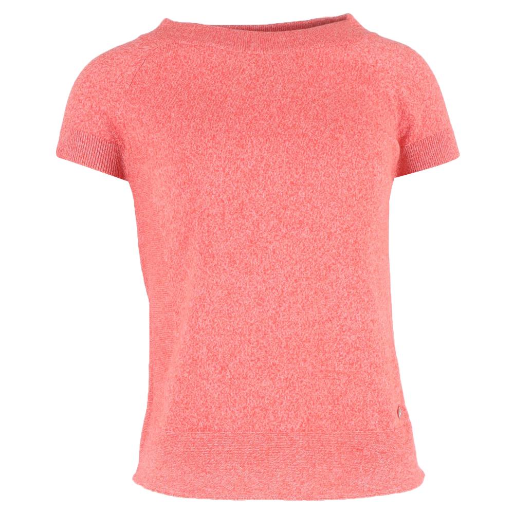 Hermes Preloved Knitted Round Neck Shirt In Pink Wool In Rose Hermes Preloved Knitted Round Neck Shirt In Pink Wool In Rose