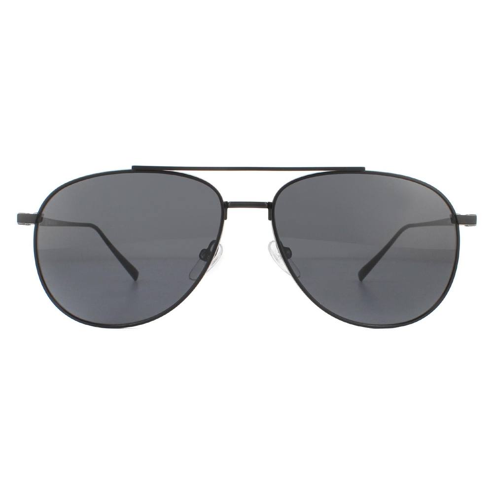 Salvatore Ferragamo Unisex Aviator Matte Black Grey Sunglasses Salvatore Ferragamo Unisex Aviator Matte Black Grey Sunglasses