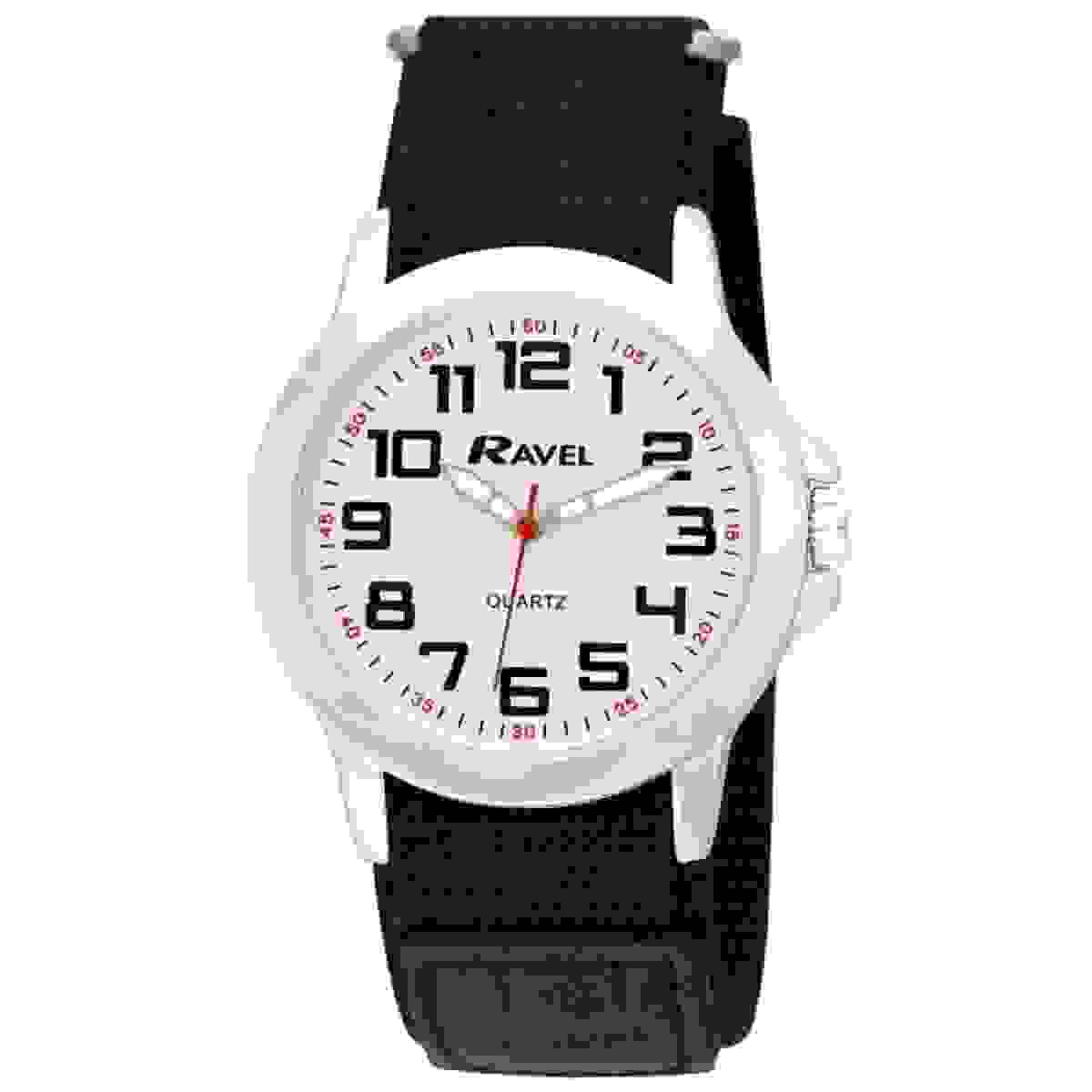 Ravel Men Sports Case Arabic Dial Velcro Strap Watch R.. Ravel Men Sports Case Arabic Dial Velcro Strap Watch R..