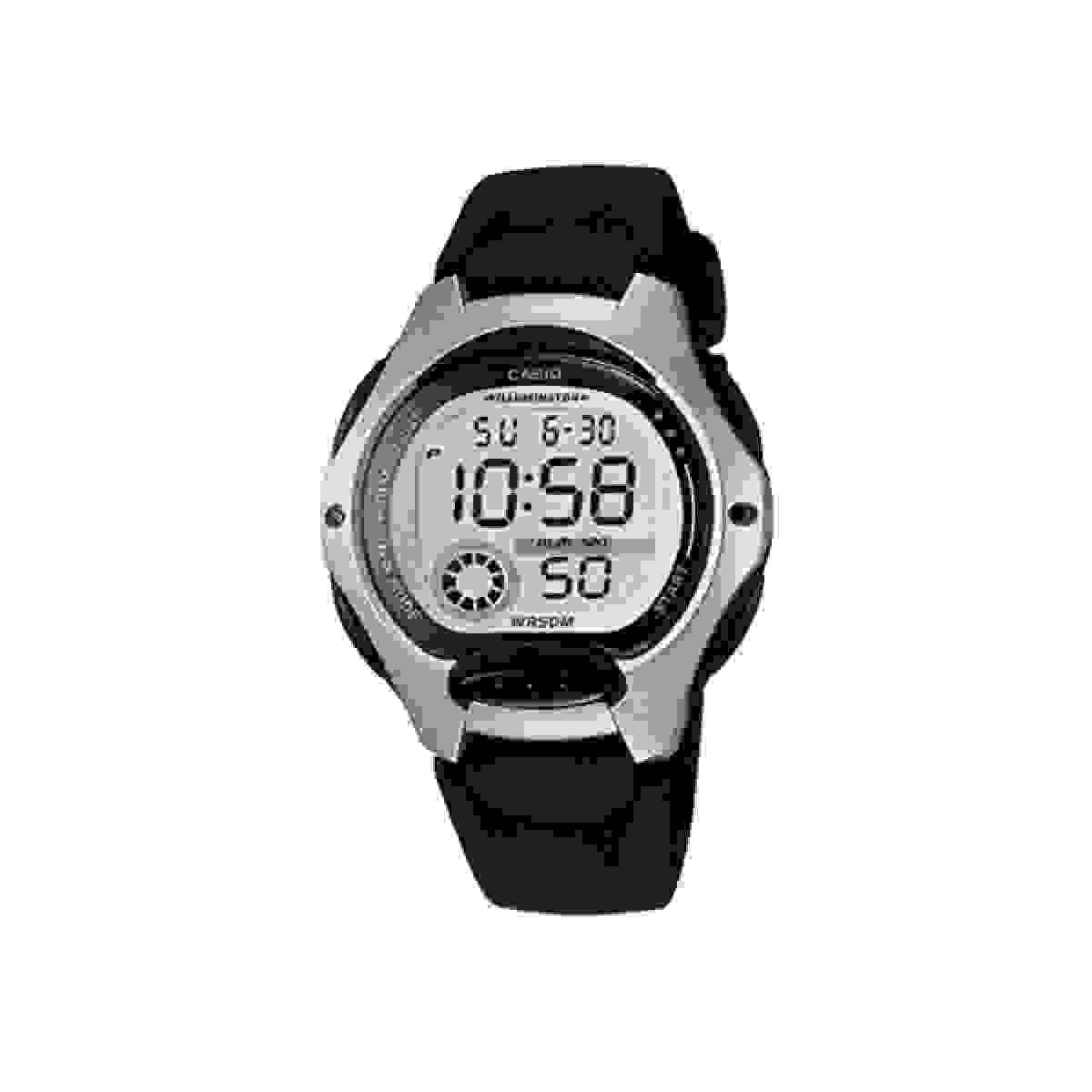 Casio Ladies Digital Black Rubber Strap Watch – LW–AVDF Casio Ladies Digital Black Rubber Strap Watch – LW–AVDF
