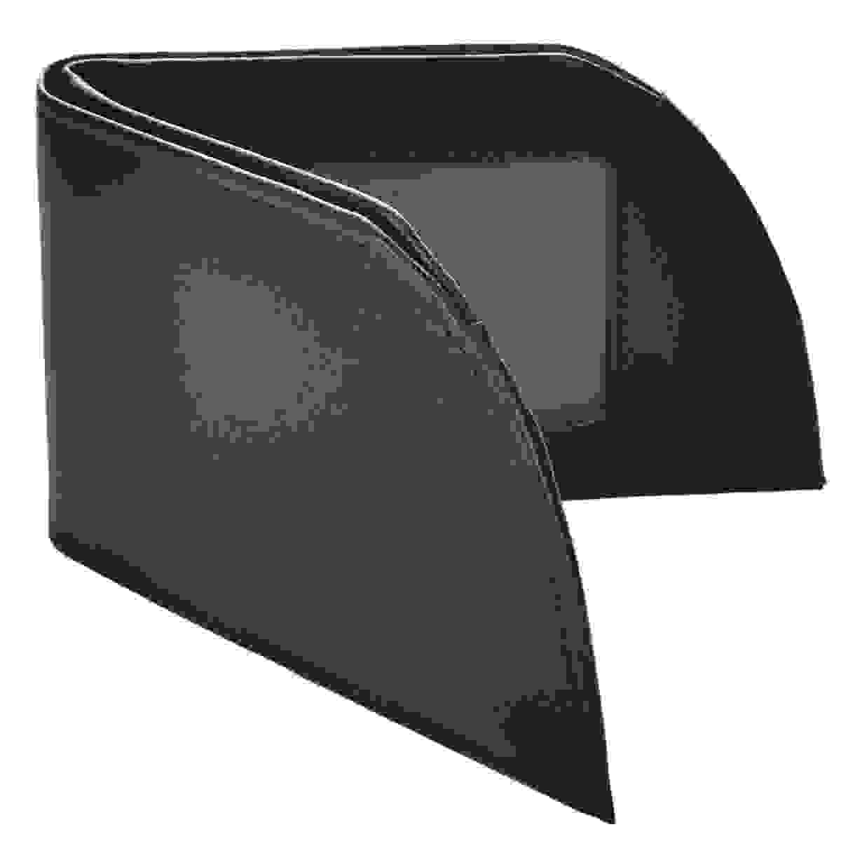Mad Man Black Leather Front Pocket Wallet