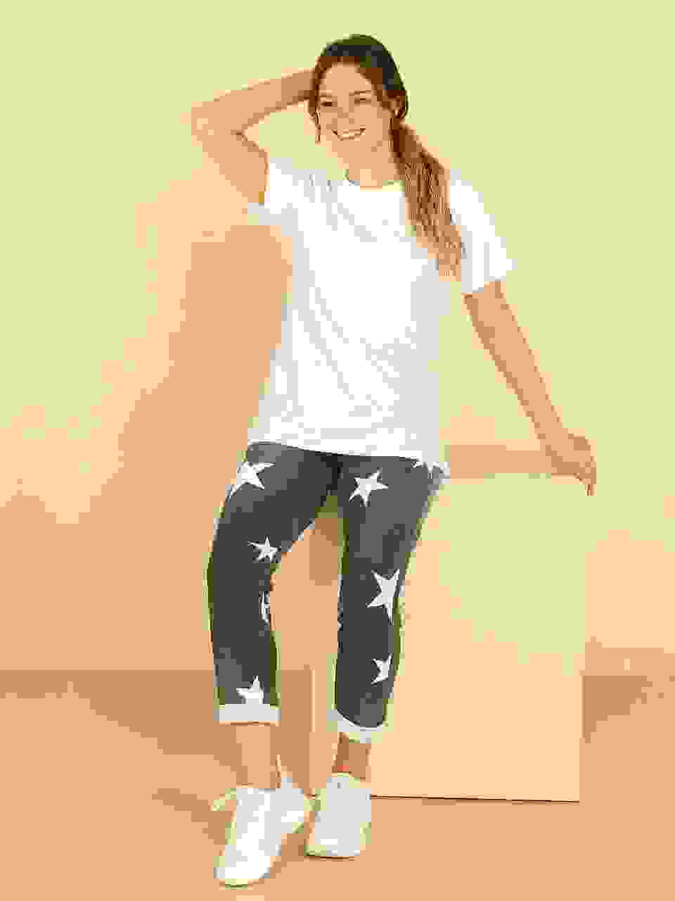 Italian Joggers Star Print Italian Joggers Star Print