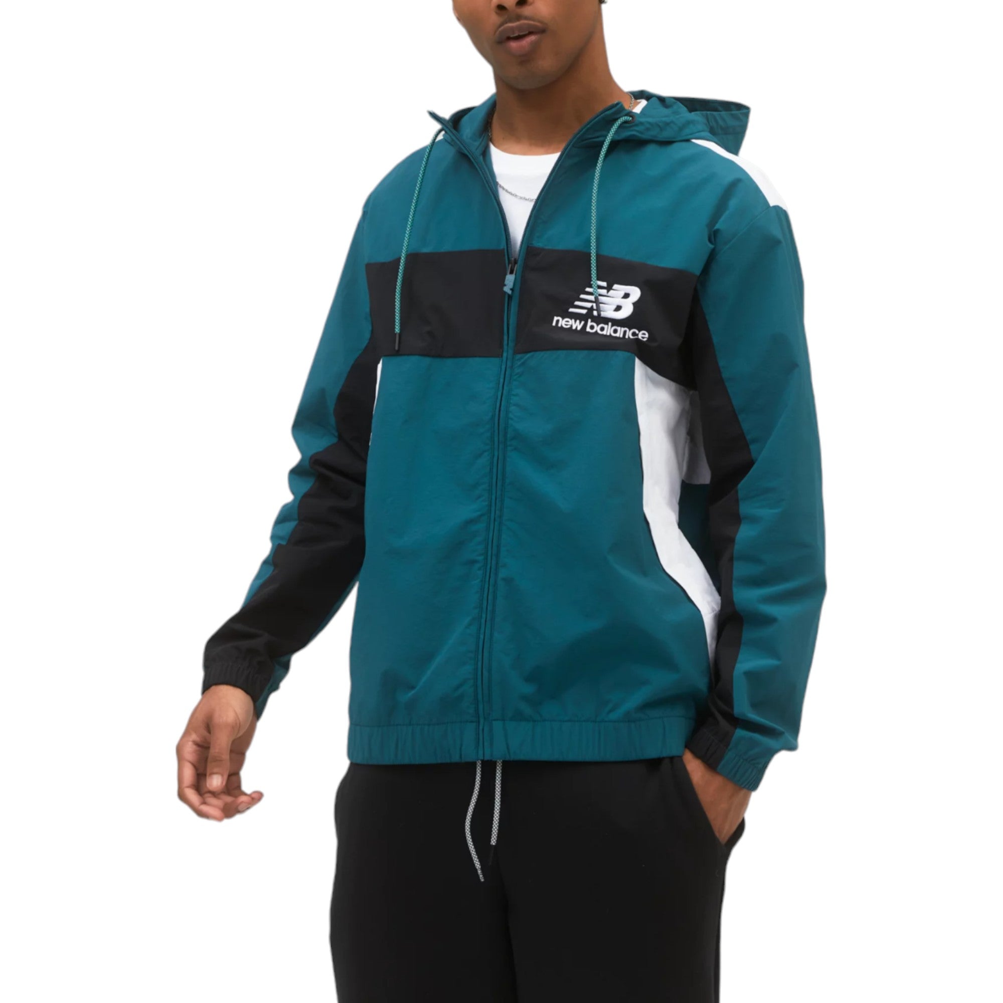 New Balance Athletics Higher Learning Windbreaker – Green – S Green