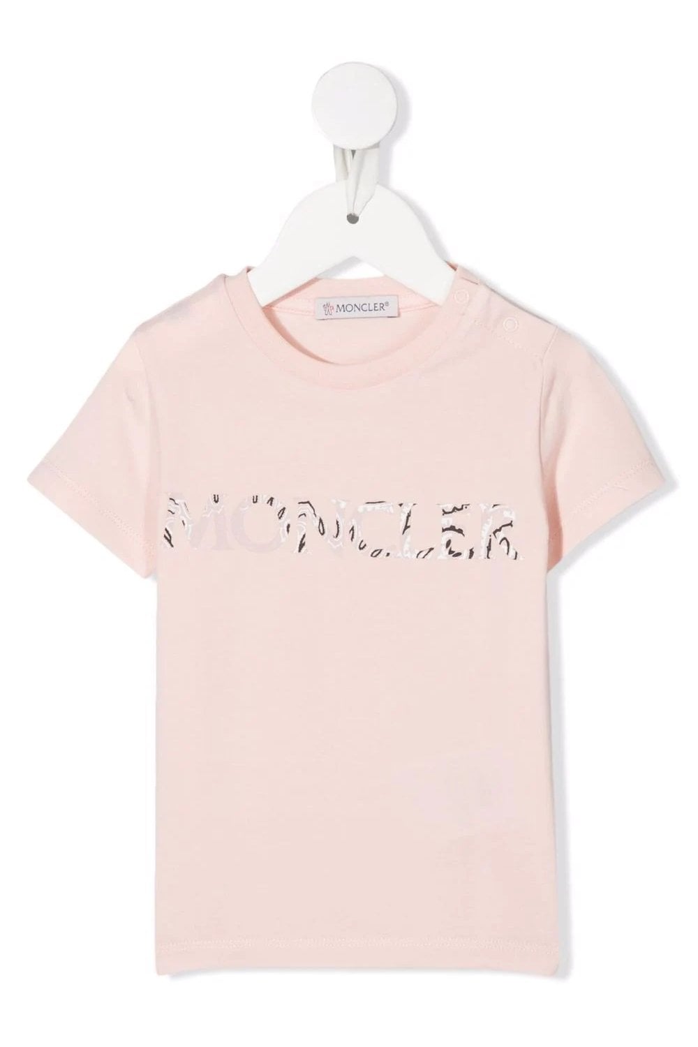 MONCLER ENFANT KIDS BRANDED T SHIRT Size: – M, colour: PINK