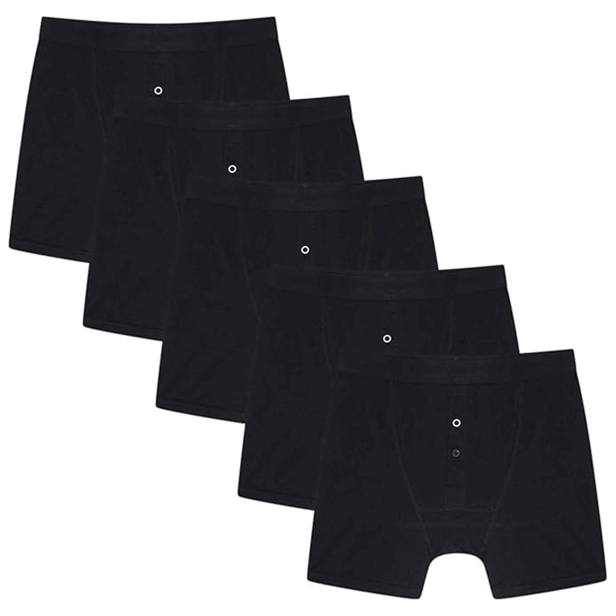 Pack of Men’s Cotton Boxer Shorts Button Fly Breathable Stretchy Classic Trunks Premium Comfort Everyday Wear Gym Sports Sock Stack Pack of Men’s Cotton Boxer Shorts Button Fly Breathable Stretchy Classic Trunks Premium Comfort Everyday Wear Gym Sports Sock Stack