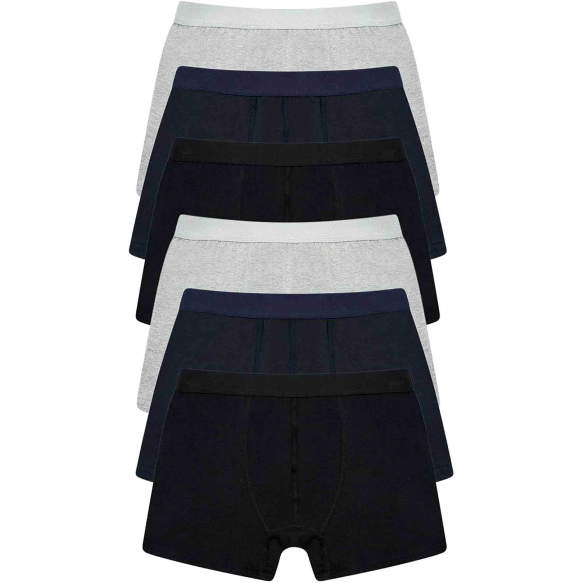Pack of Men’s Cotton Rich Comfort Fit Boxer Trunk Underwear Breathable Stretch Waistband Soft Plain Boxers Multiple Sizes by Sock Pack of Men’s Cotton Rich Comfort Fit Boxer Trunk Underwear Breathable Stretch Waistband Soft Plain Boxers Multiple Sizes by Sock