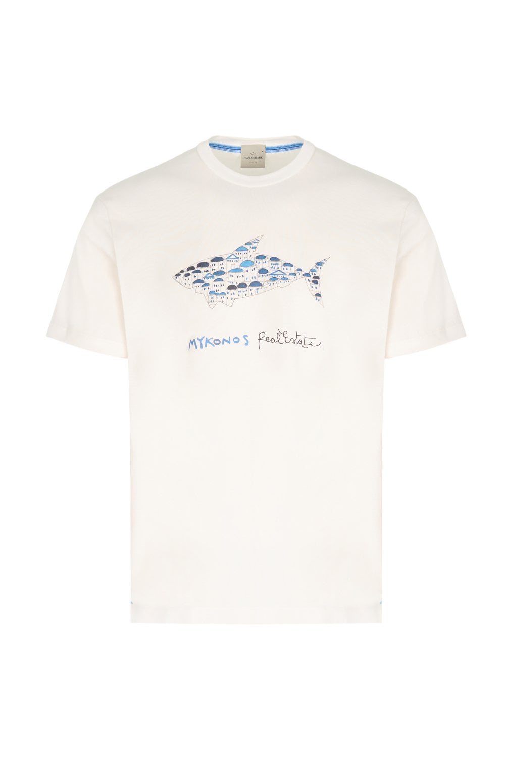 PAUL & SHARK Riviera Shark T Shirt Size: , colour: WHITE PAUL & SHARK Riviera Shark T Shirt Size: , colour: WHITE