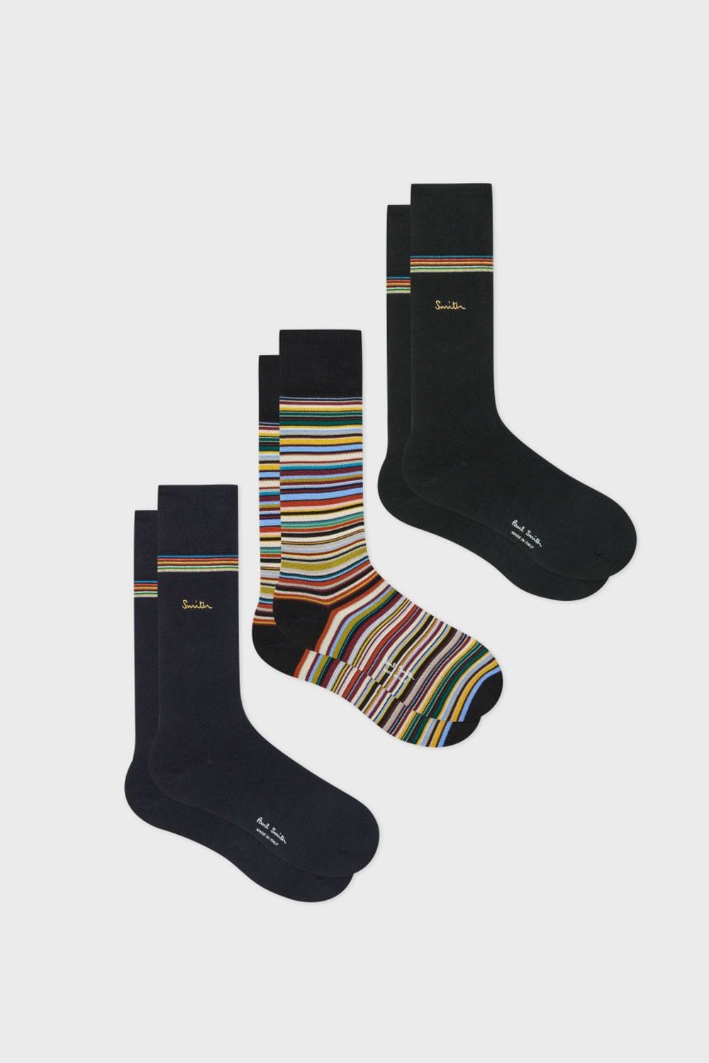 PAUL SMITH PACK GOLD SIGNATURE SOCKS Size: OS, colour: MULTI PAUL SMITH PACK GOLD SIGNATURE SOCKS Size: OS, colour: MULTI