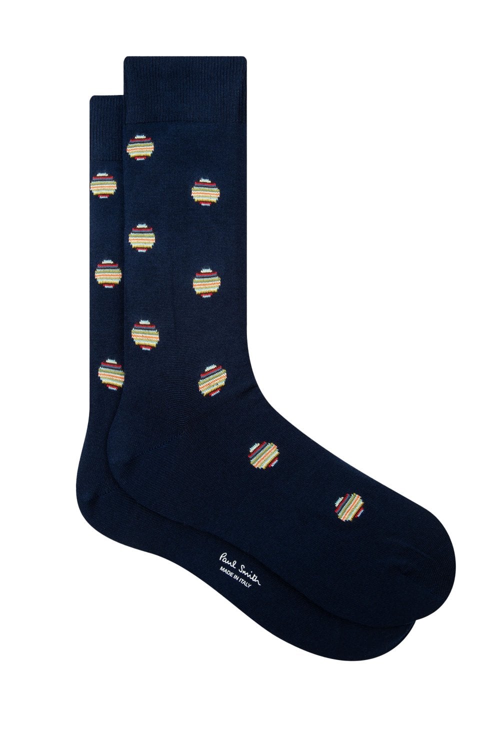 PAUL SMITH SIGNATURE POLKA DOT SOCKS colour: NAVY PAUL SMITH SIGNATURE POLKA DOT SOCKS colour: NAVY