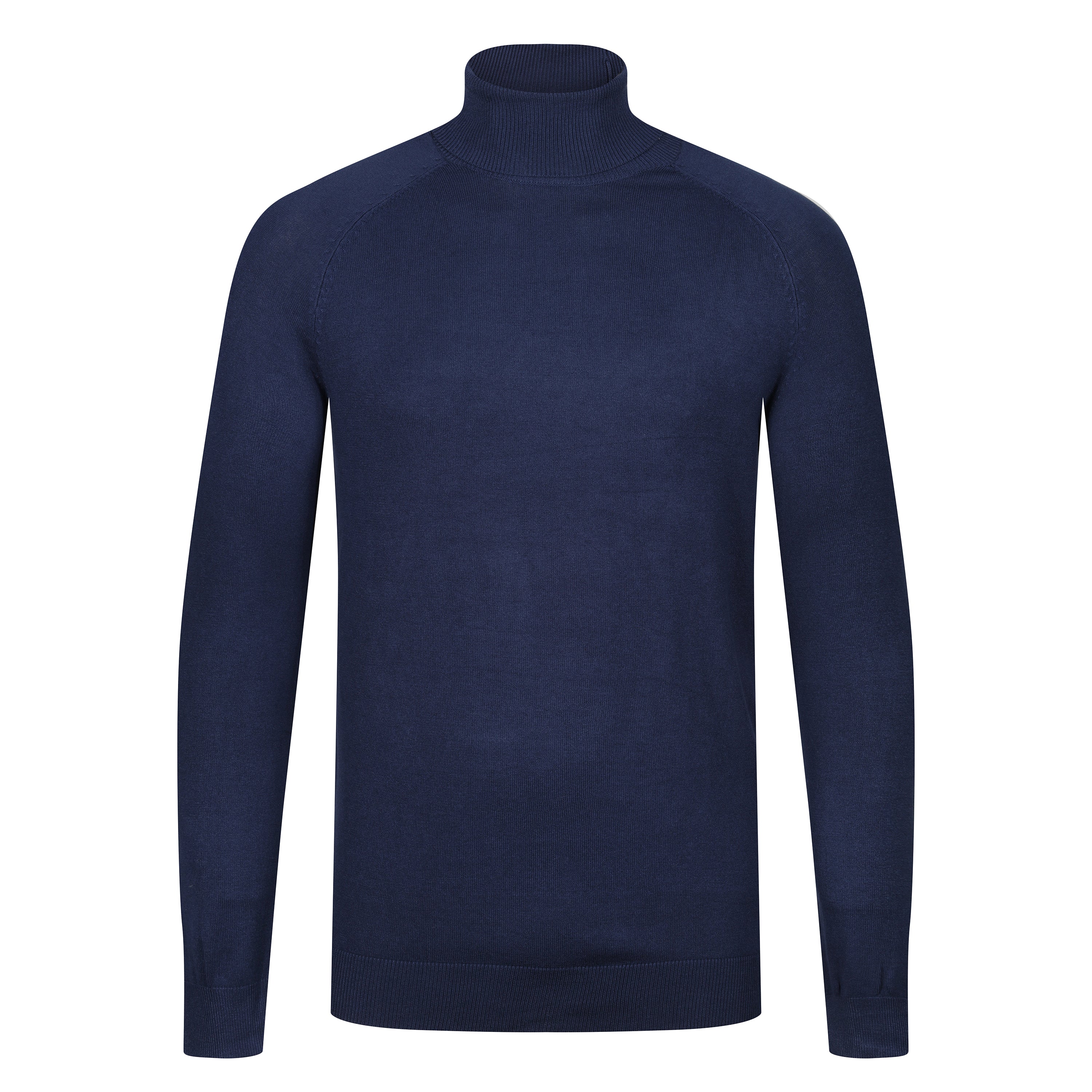 City Comfort Roll Neck Jumper – Navy Blue
