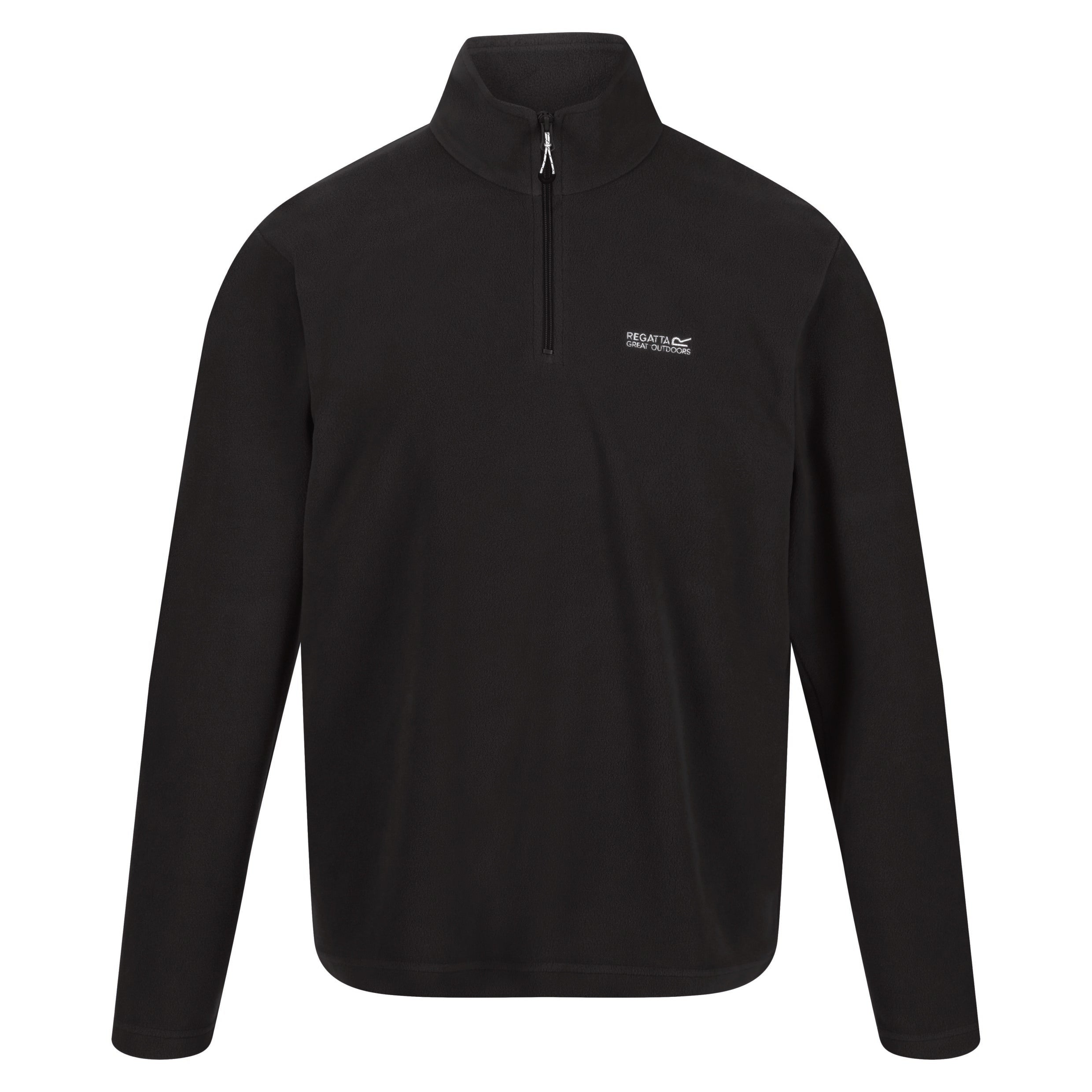 Regatta Thompson Quarter Zip Fleece – M Black Regatta Thompson Quarter Zip Fleece – M Black