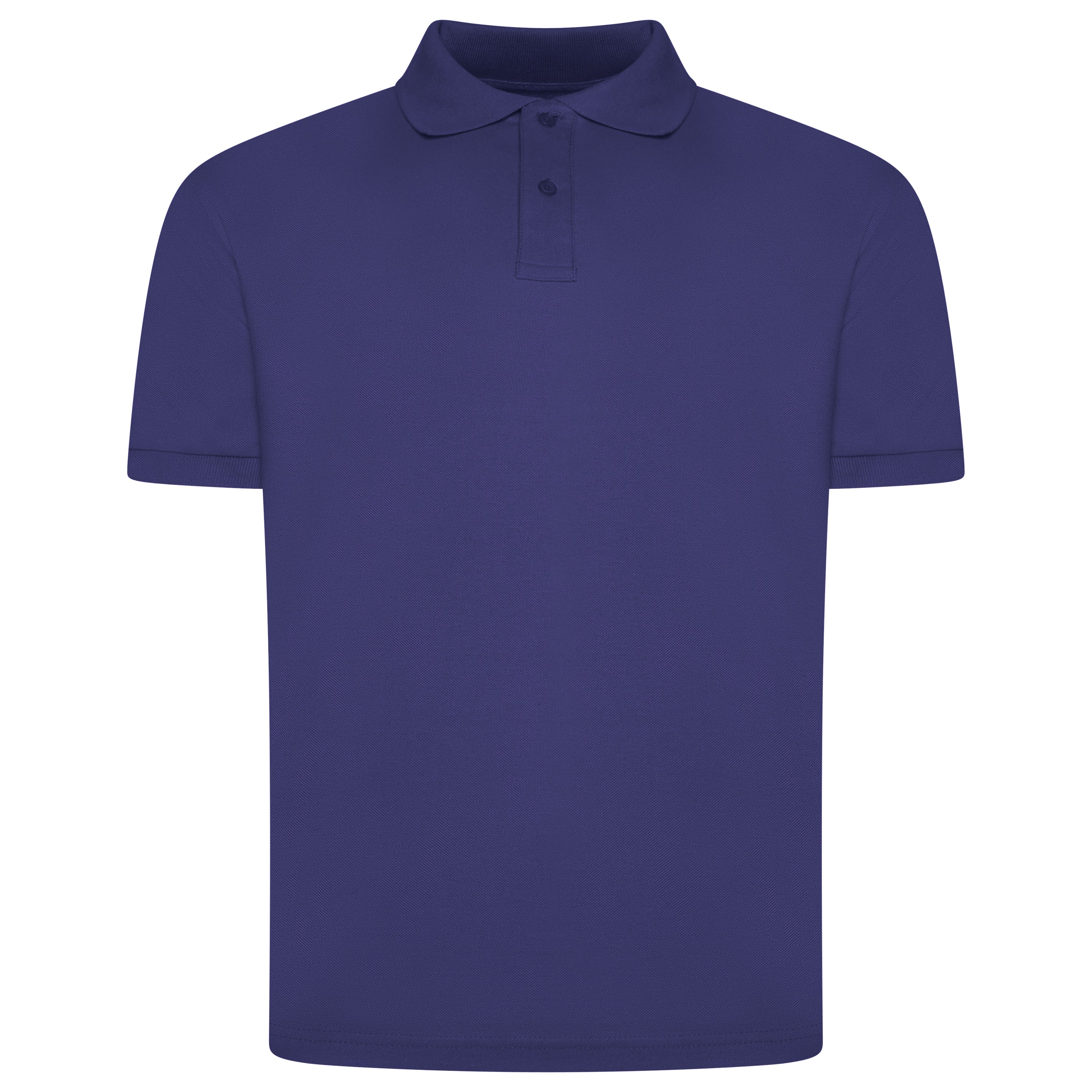 Enfari Short Sleeve Pique Polo Shirt – L Royal Blue Enfari Short Sleeve Pique Polo Shirt – L Royal Blue