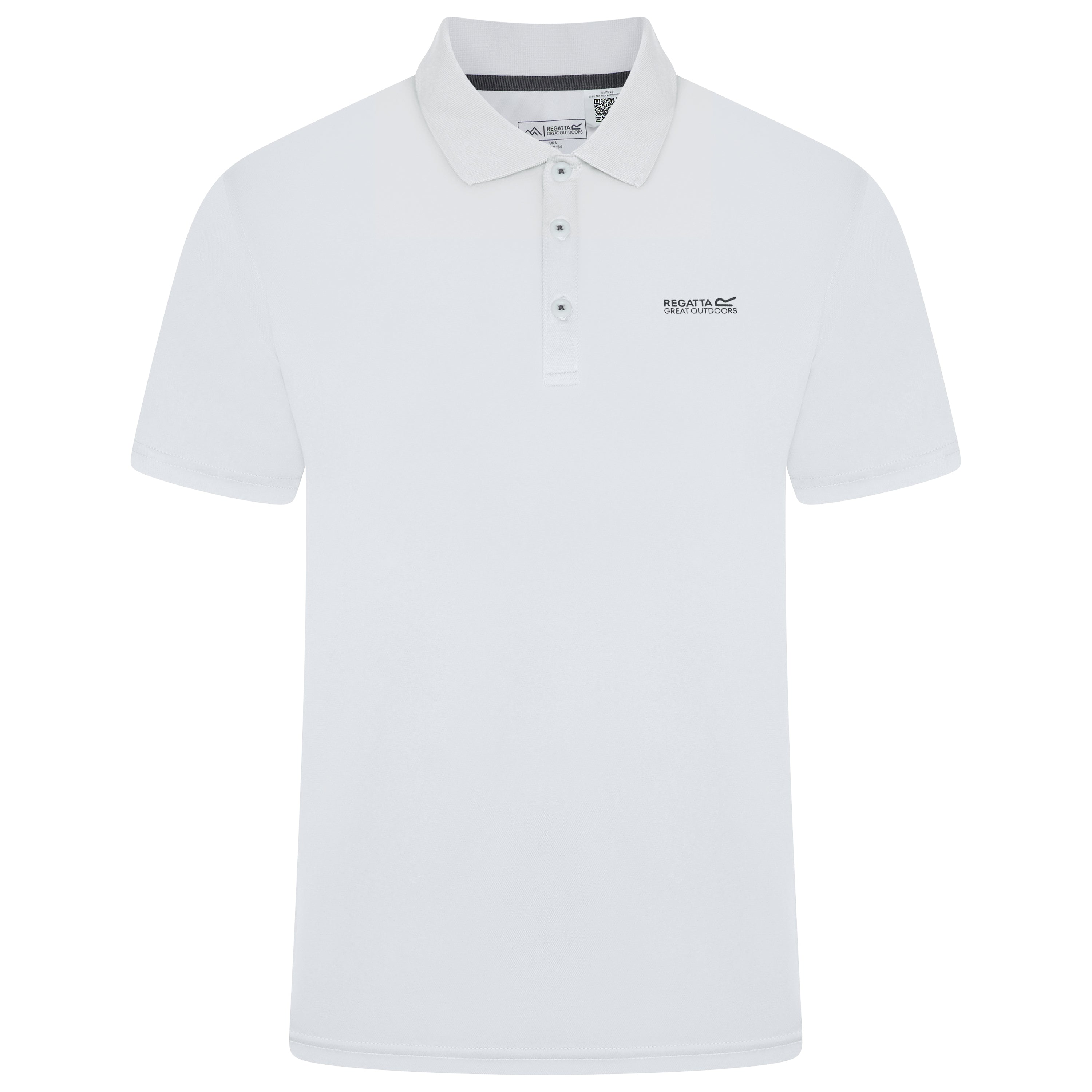 Regatta Maverick Active Polo Shirt – White Regatta Maverick Active Polo Shirt – White