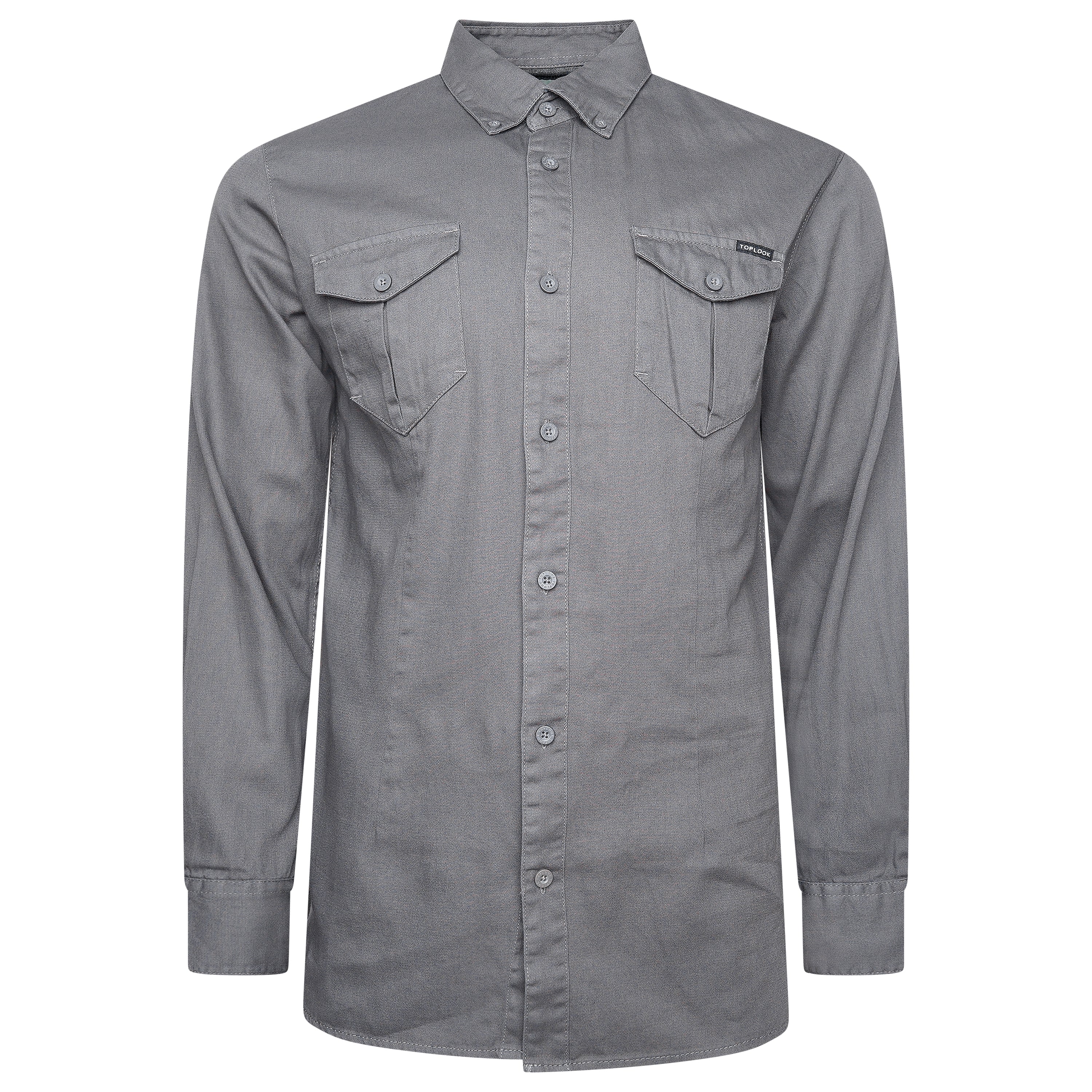 TL London Pocket Long Sleeve Shirt – Volcanic Glass TL London Pocket Long Sleeve Shirt – Volcanic Glass