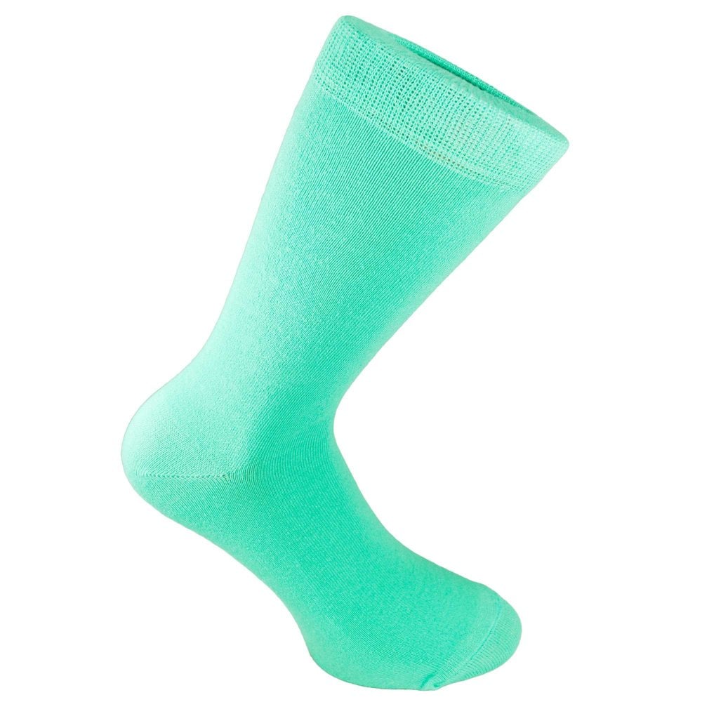 Plain Dark Mint Green Men's Socks Plain Dark Mint Green Men's Socks