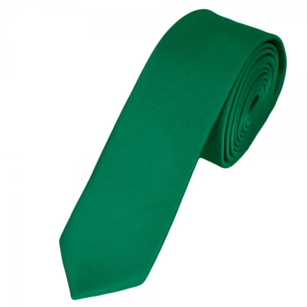 Plain Emerald Green Skinny Tie Plain Emerald Green Skinny Tie