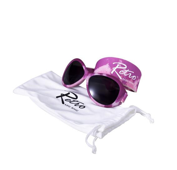 Retro Banz® Wrap Around Sunglasses – Kidz – Pink Diva Retro Banz® Wrap Around Sunglasses – Kidz – Pink Diva