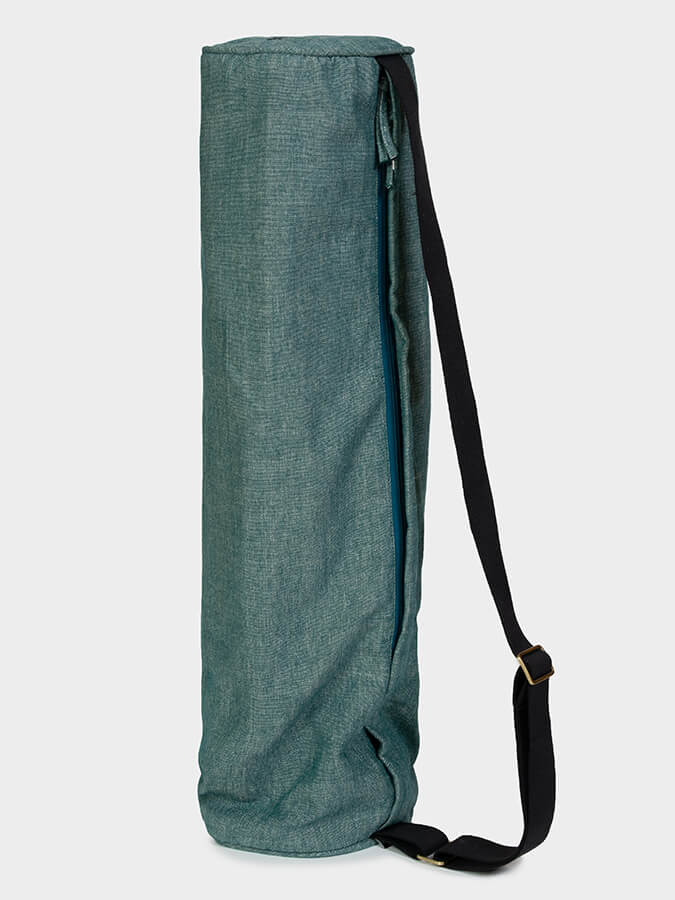 Yoga Studio Organic Cotton Two Toned Yoga Mat Bag Yoga Studio Organic Cotton Two Toned Yoga Mat Bag