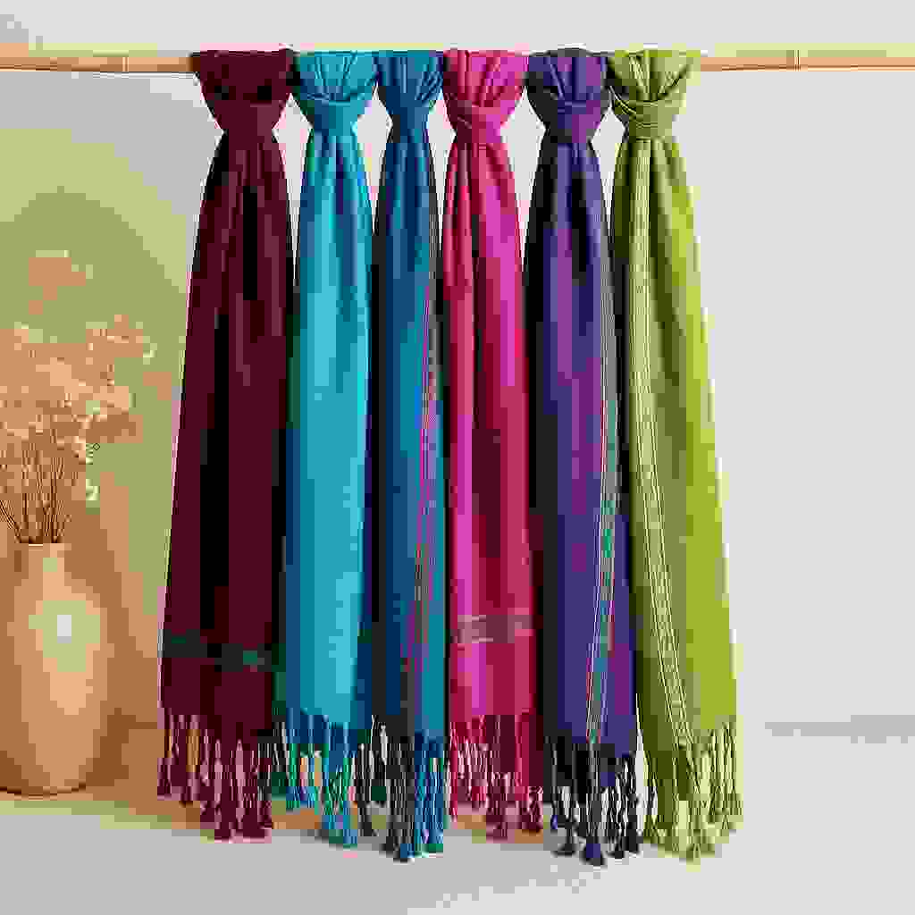 Scarf Passion Purple x Inches Varanasi Scarf Passion Purple x Inches Varanasi