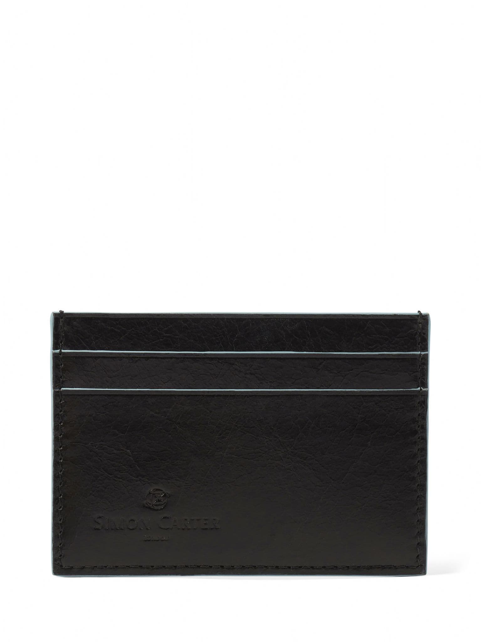 Simon Carter Blue Edge Credit Card Holder Simon Carter Blue Edge Credit Card Holder