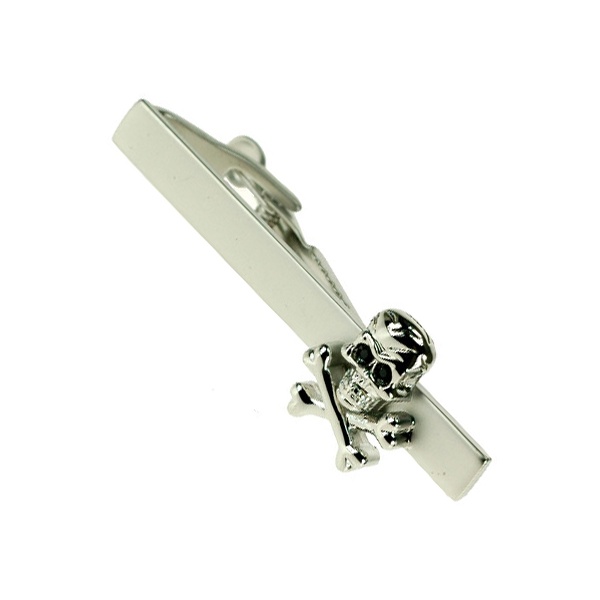 Skull & Crossbones Tie Bar Skull & Crossbones Tie Bar