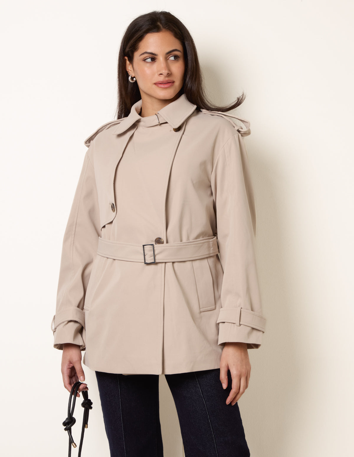 Short Trench Coat – M STONE Short Trench Coat – M STONE