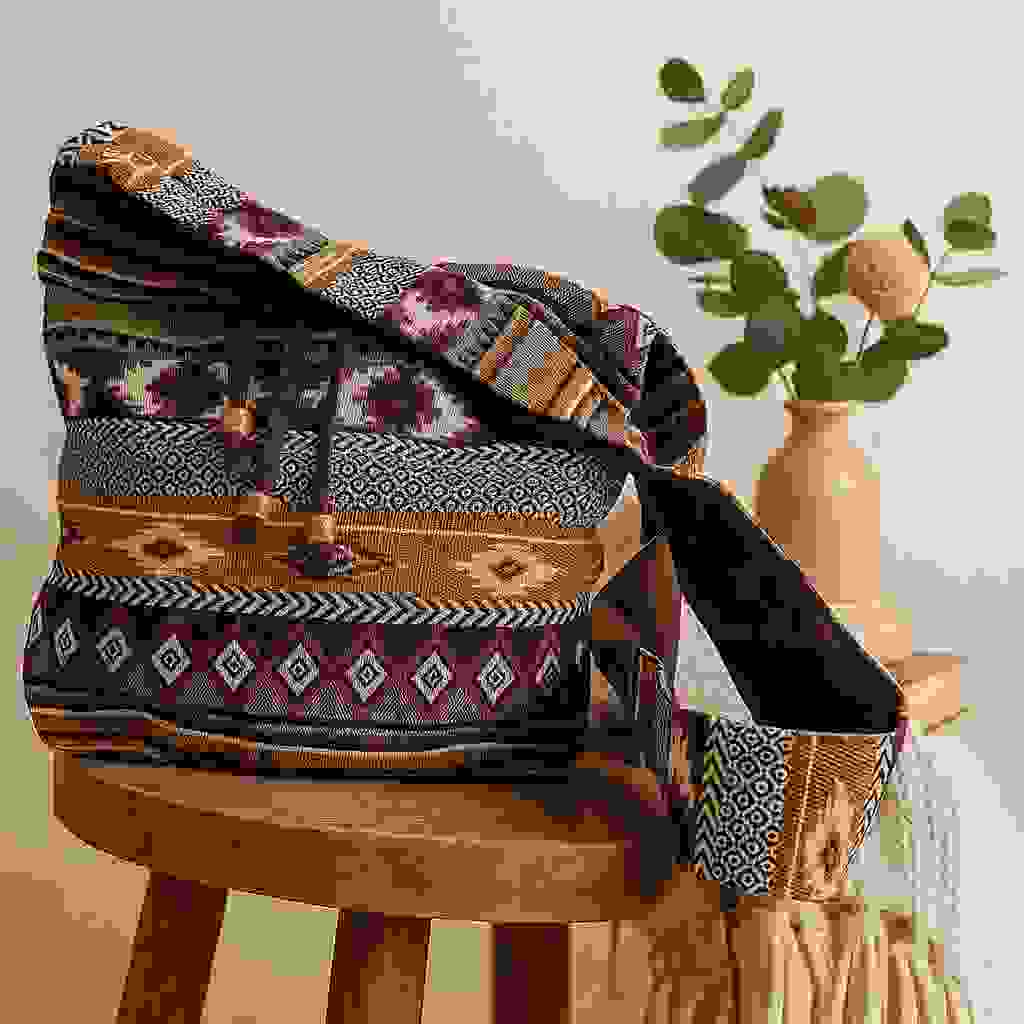 Student Backpack Chocolate Jacquard Student Backpack Chocolate Jacquard