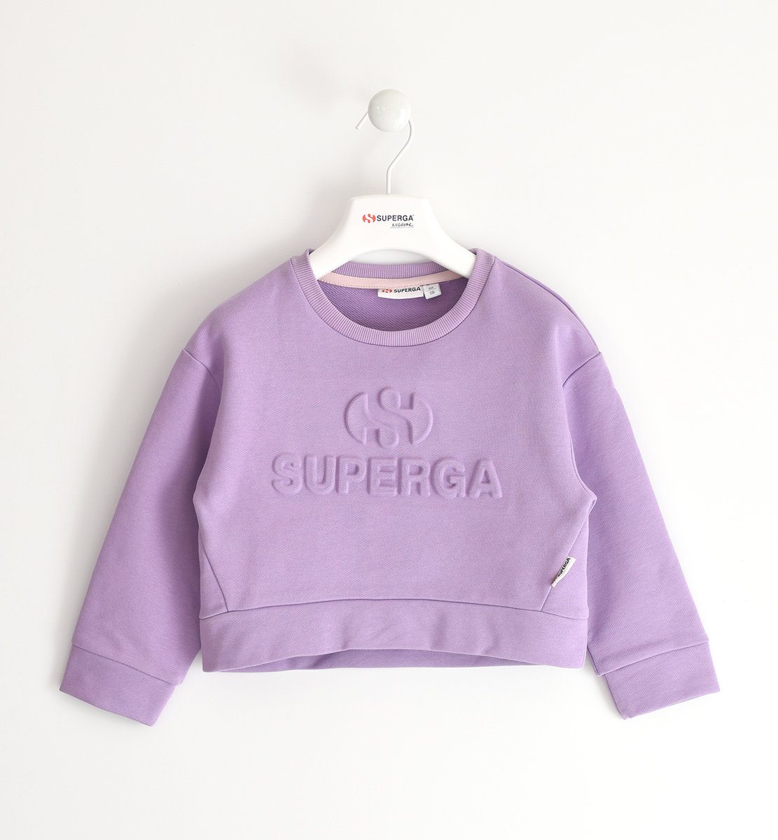 Superga Kids Sweatshirt – Dark Wisteria Pink Superga Kids Sweatshirt – Dark Wisteria Pink