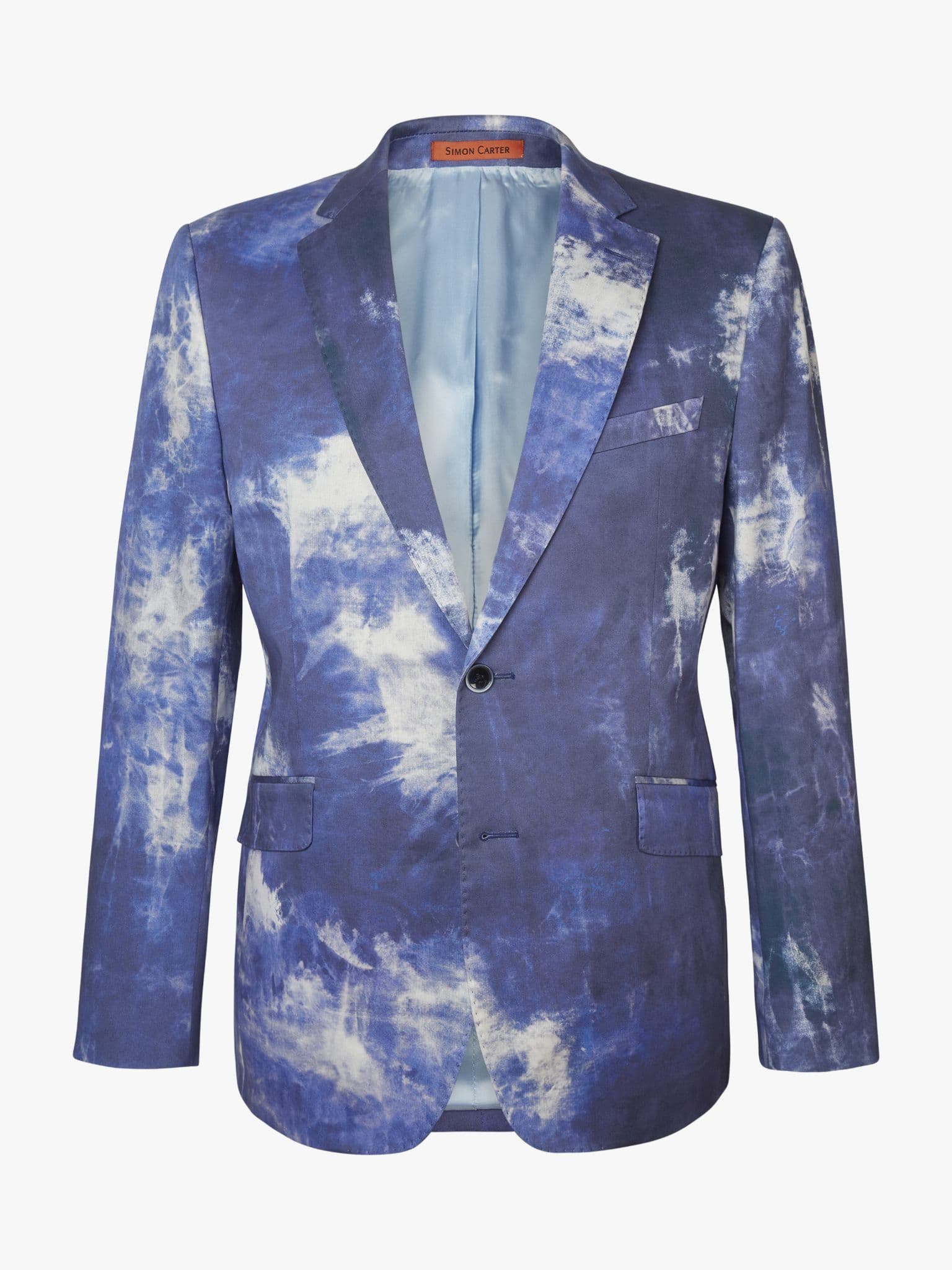 Tie Dye Blue White Jacket Tie Dye Blue White Jacket