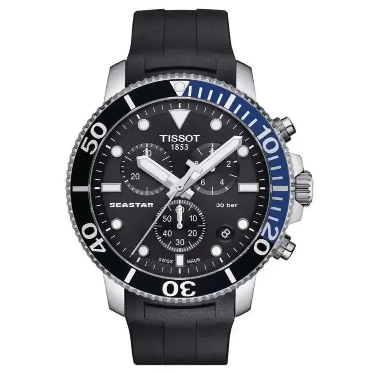 Tissot Seastar Chronograph Quartz Men’s Watch T…. Tissot Seastar Chronograph Quartz Men’s Watch T….