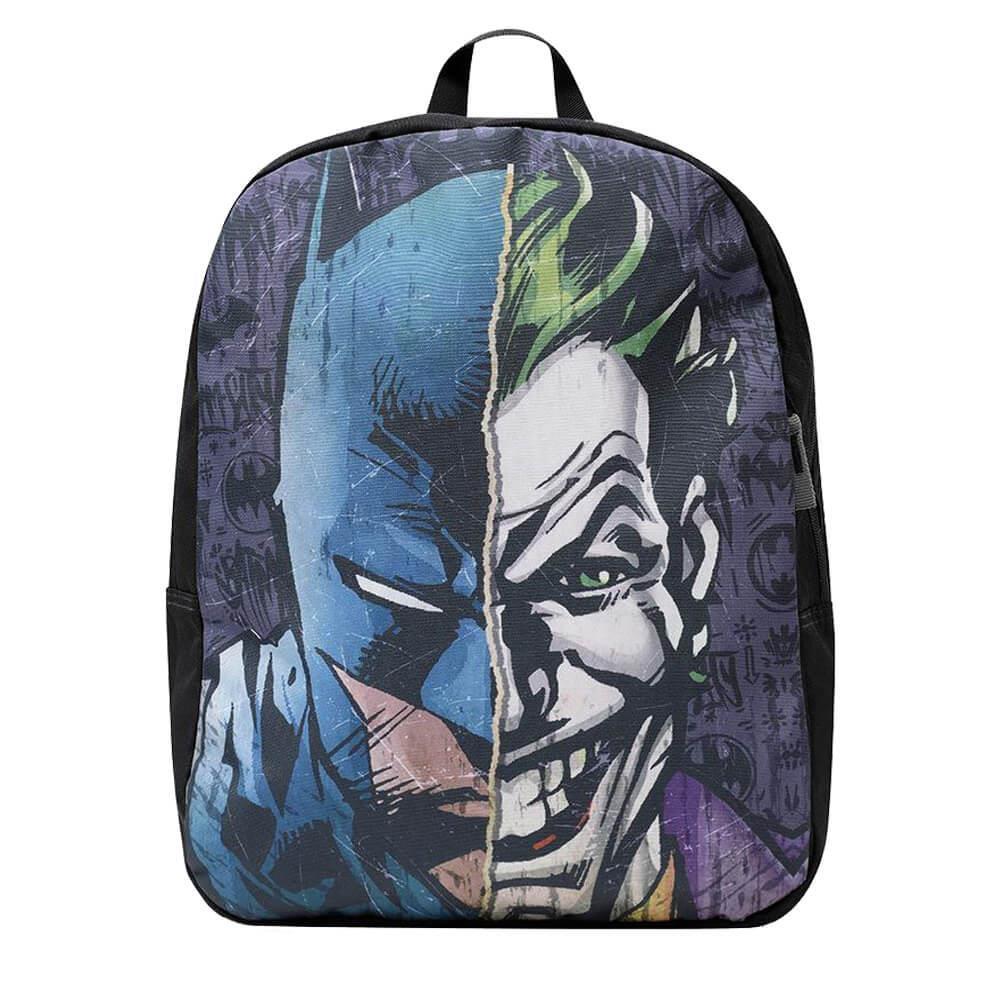Batman Split Printed Backpack Batman Split Printed Backpack