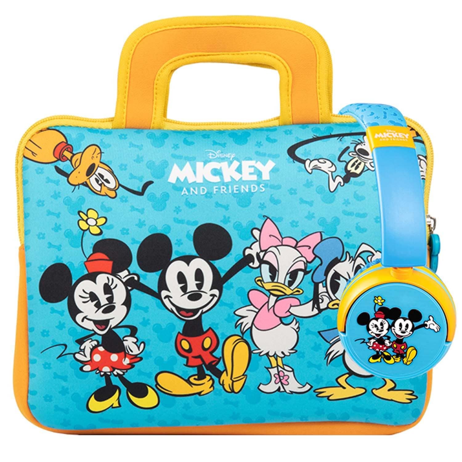 Pebble Gear Mickey Mouse & Friends Carry Bag and Headphones Travel Bundle Pebble Gear Mickey Mouse & Friends Carry Bag and Headphones Travel Bundle