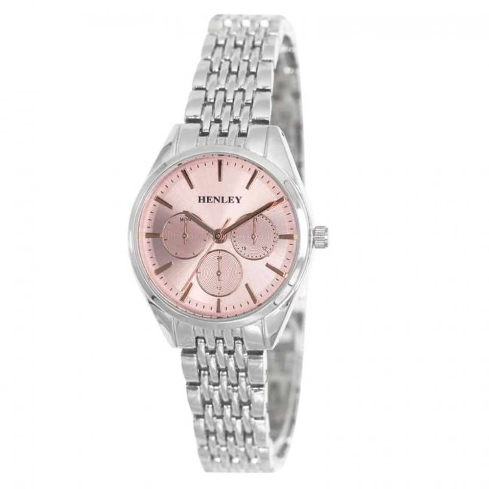Henley Ladies Dress Sports Dial & Silver Bracelet Watch H Available Multiple Colour Henley Ladies Dress Sports Dial & Silver Bracelet Watch H Available Multiple Colour