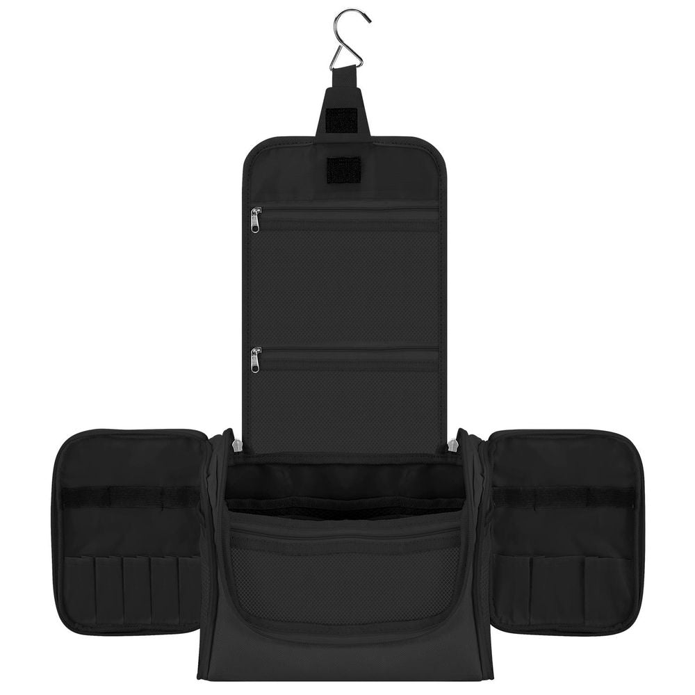VINSANI TOILETRY BAG BLACK – Organize Your Travel Essentials with Ease – Perfect for Road Trips, Vacations, and More! VINSANI TOILETRY BAG BLACK – Organize Your Travel Essentials with Ease – Perfect for Road Trips, Vacations, and More!