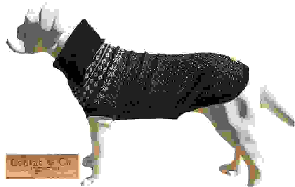 The Bailey Fair Isle – Gold on Blue – High Quality Dog Jumper – MD Gold on Navy The Bailey Fair Isle – Gold on Blue – High Quality Dog Jumper – MD Gold on Navy