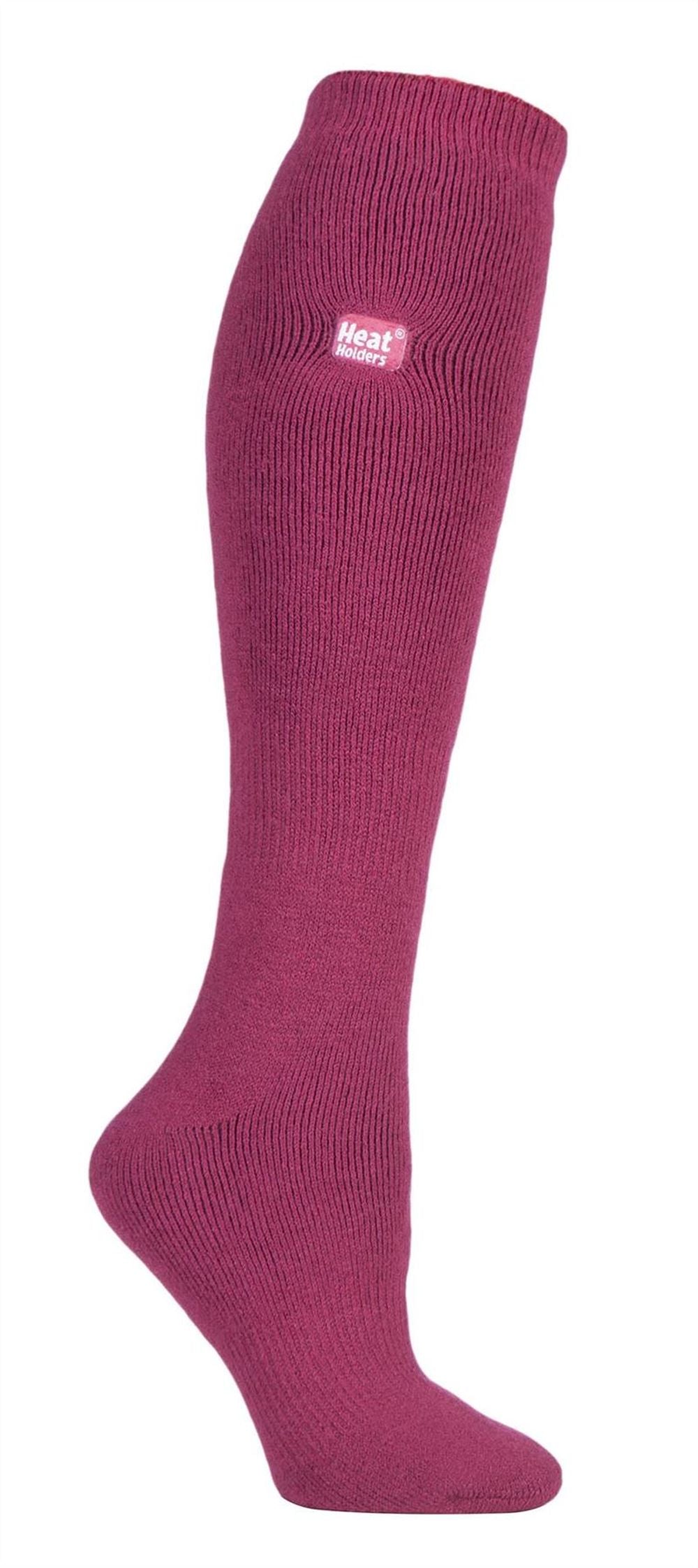 Heat Holders – Ladies Lite Socks – Long – – Raspberry Heat Holders – Ladies Lite Socks – Long – – Raspberry