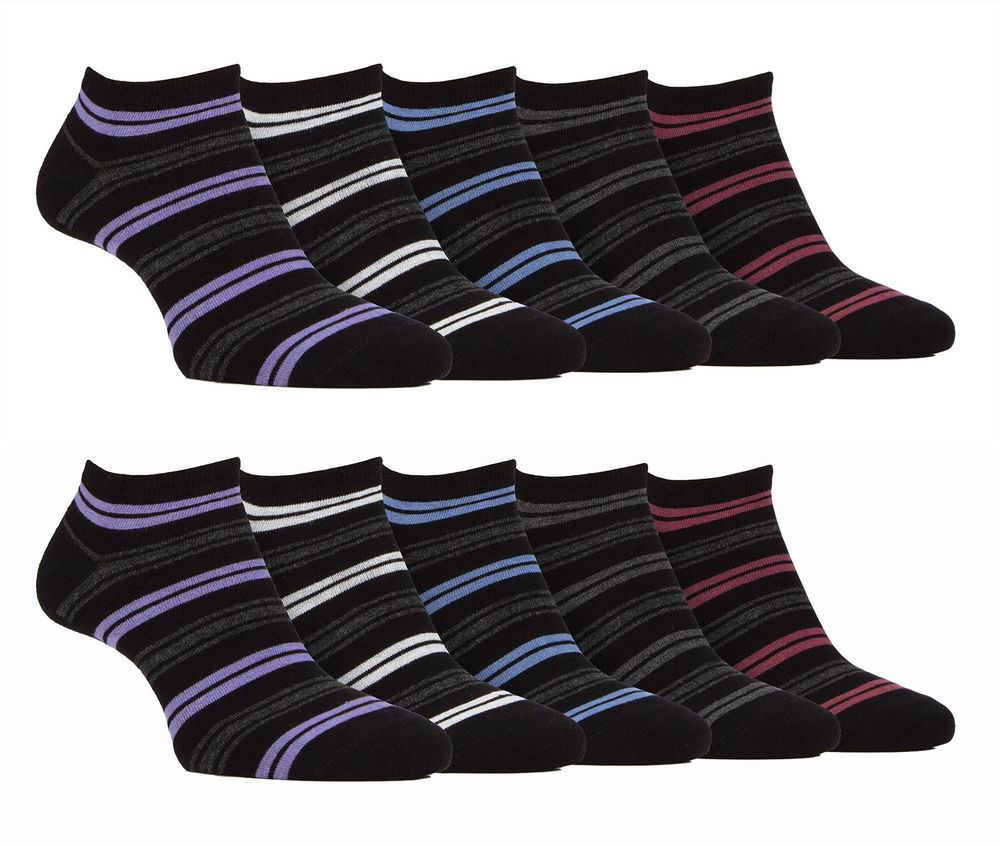 Farah – Pack Mens Bamboo Plain Trainer Socks Farah – Pack Mens Bamboo Plain Trainer Socks