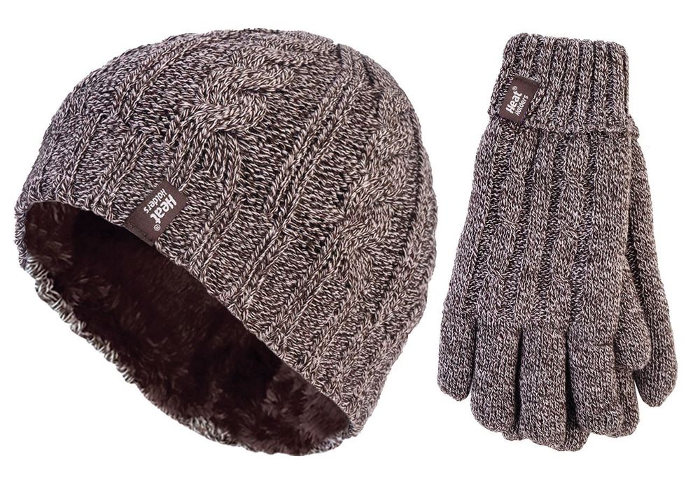 Heat Holders – Ladies Set – Hat & Gloves – S-M Fawn Heat Holders – Ladies Set – Hat & Gloves – S-M Fawn