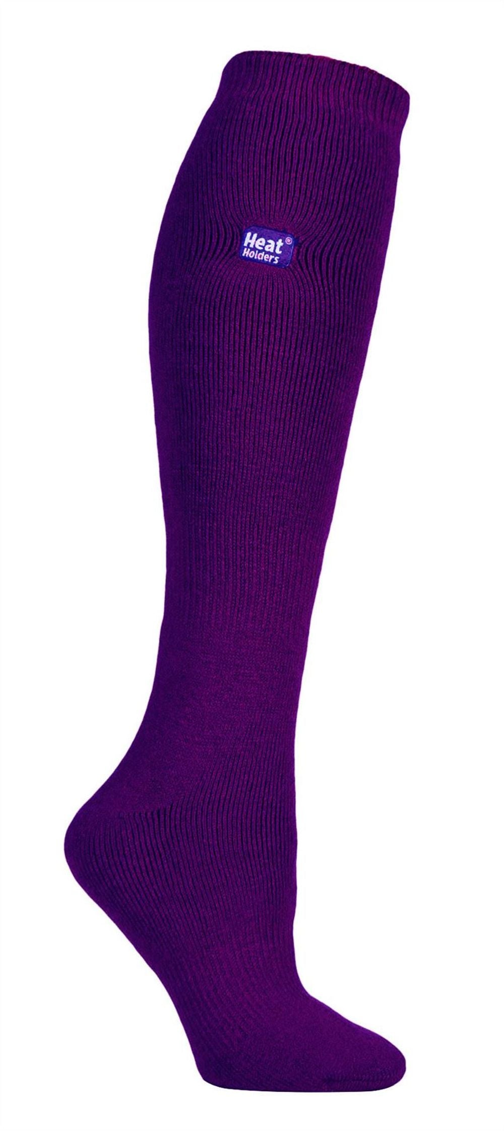 Heat Holders – Ladies Lite Socks – Long – – Purple Heat Holders – Ladies Lite Socks – Long – – Purple