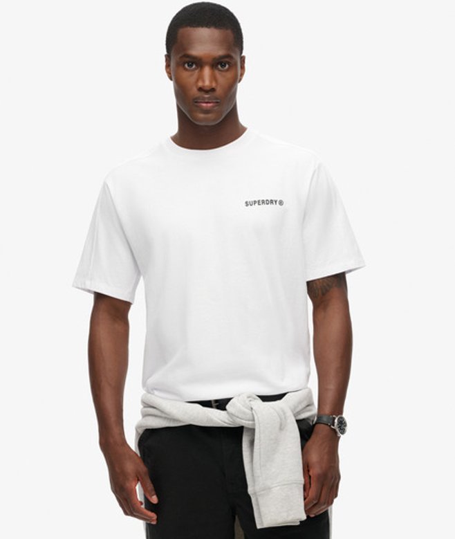 Superdry & Co Men’s Tech Relaxed shirt White Brilliant White – Size: Superdry & Co Men’s Tech Relaxed shirt White Brilliant White – Size: