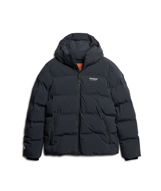 Superdry & Co Men’s Hooded Boxy Puffer Jacket Navy Eclipse Navy – Size: Superdry & Co Men’s Hooded Boxy Puffer Jacket Navy Eclipse Navy – Size:
