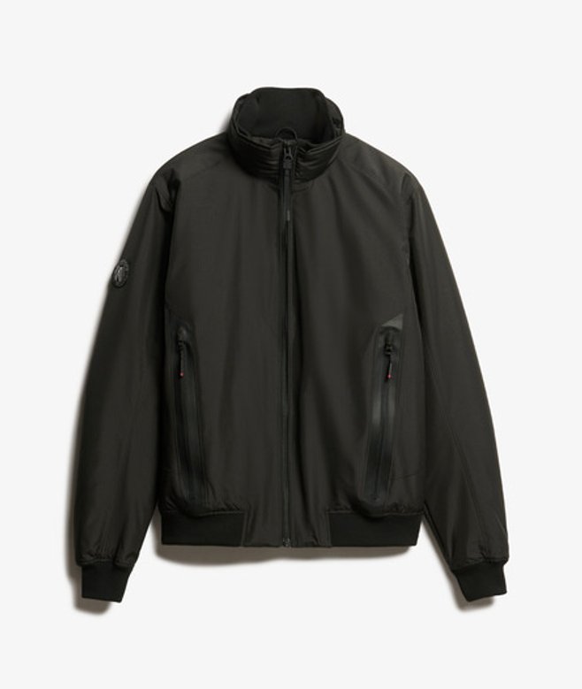 Superdry & Co Men’s City Harrington Jacket, Black, Size: Superdry & Co Men’s City Harrington Jacket, Black, Size: