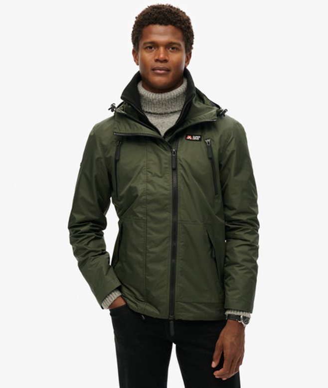 Superdry & Co Men’s Mens Classic Windbreaker Jacket, Dark Green, Size: Superdry & Co Men’s Mens Classic Windbreaker Jacket, Dark Green, Size:
